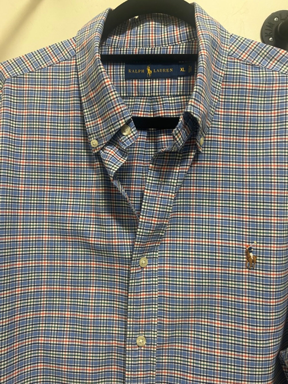 Ralph Lauren Multi-Color Plaid Button-Down Shirt